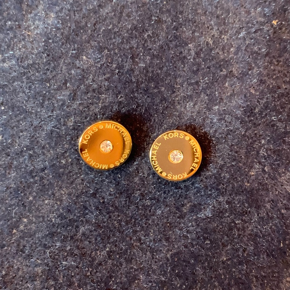 Michael Kors Gold Stud Earrings